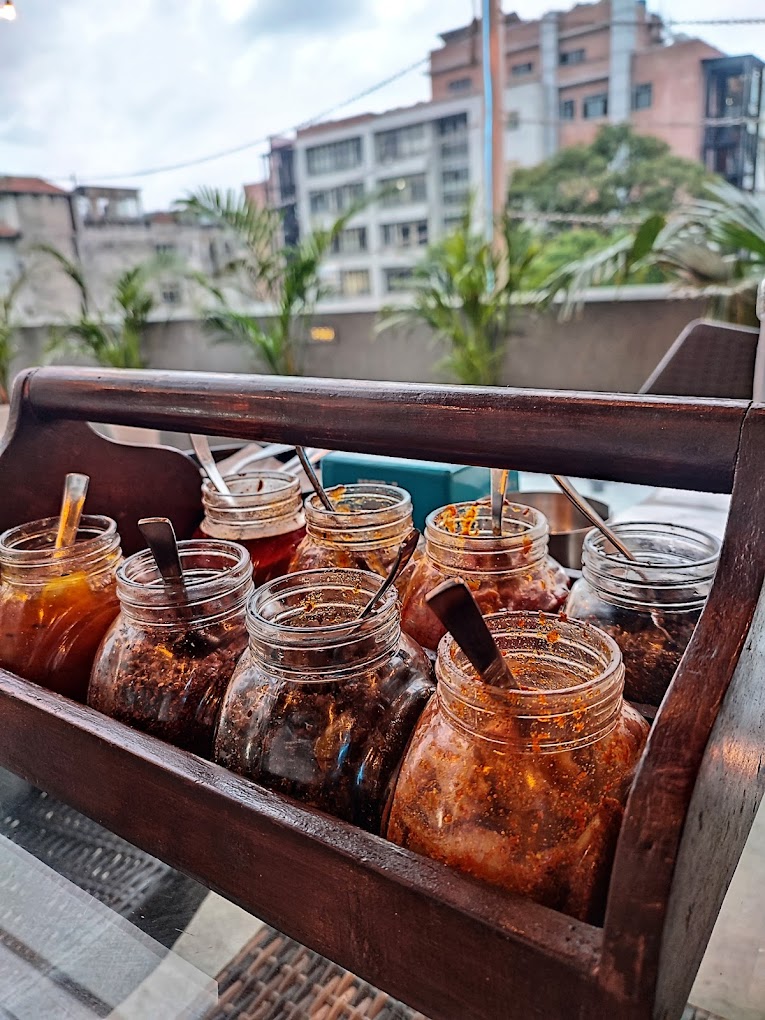 Espresso pouring into a cup